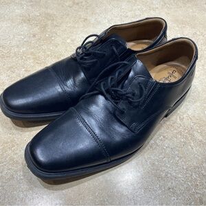 Classic Black Leather Men's Dress Shoes size 10